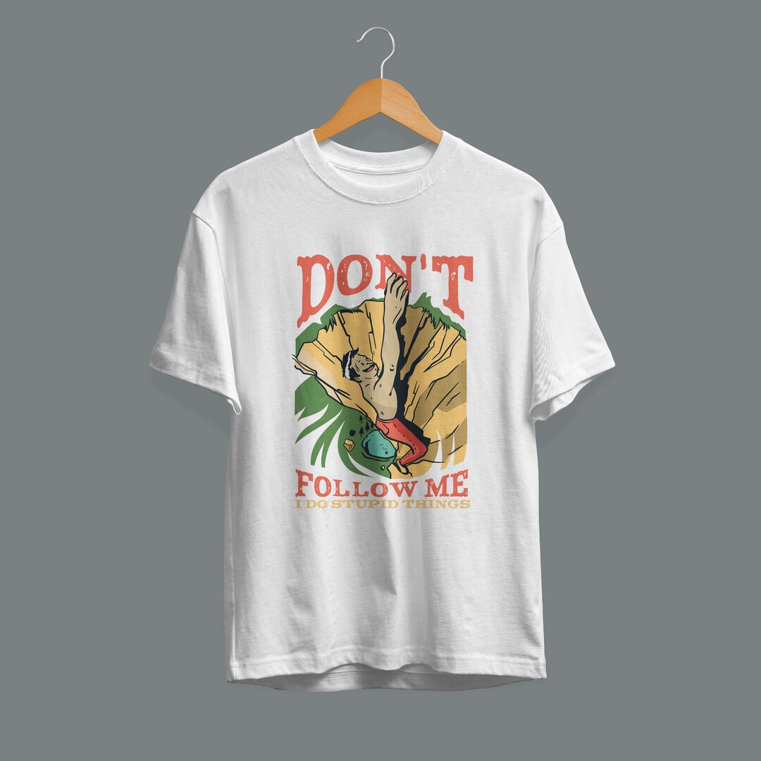 Don't Follow Me graphic tee – Fourth Dimension Club