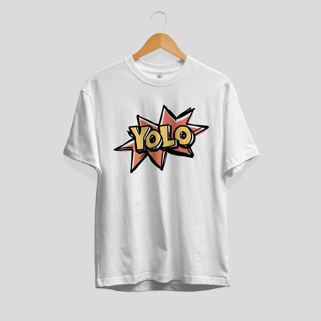 YOLO graphic tee – Fourth Dimension Club