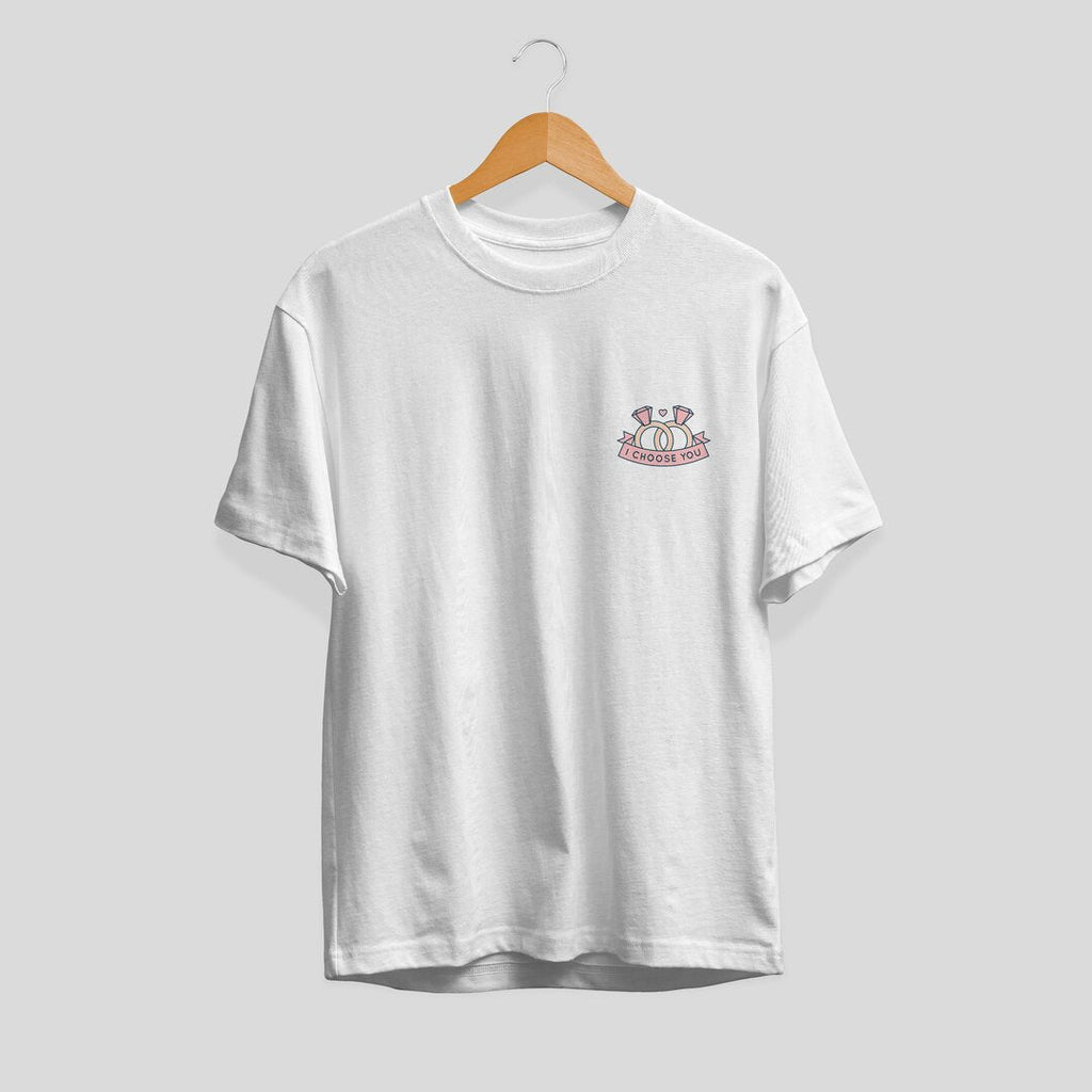 I Choose You pocket graphic tee – Fourth Dimension Club