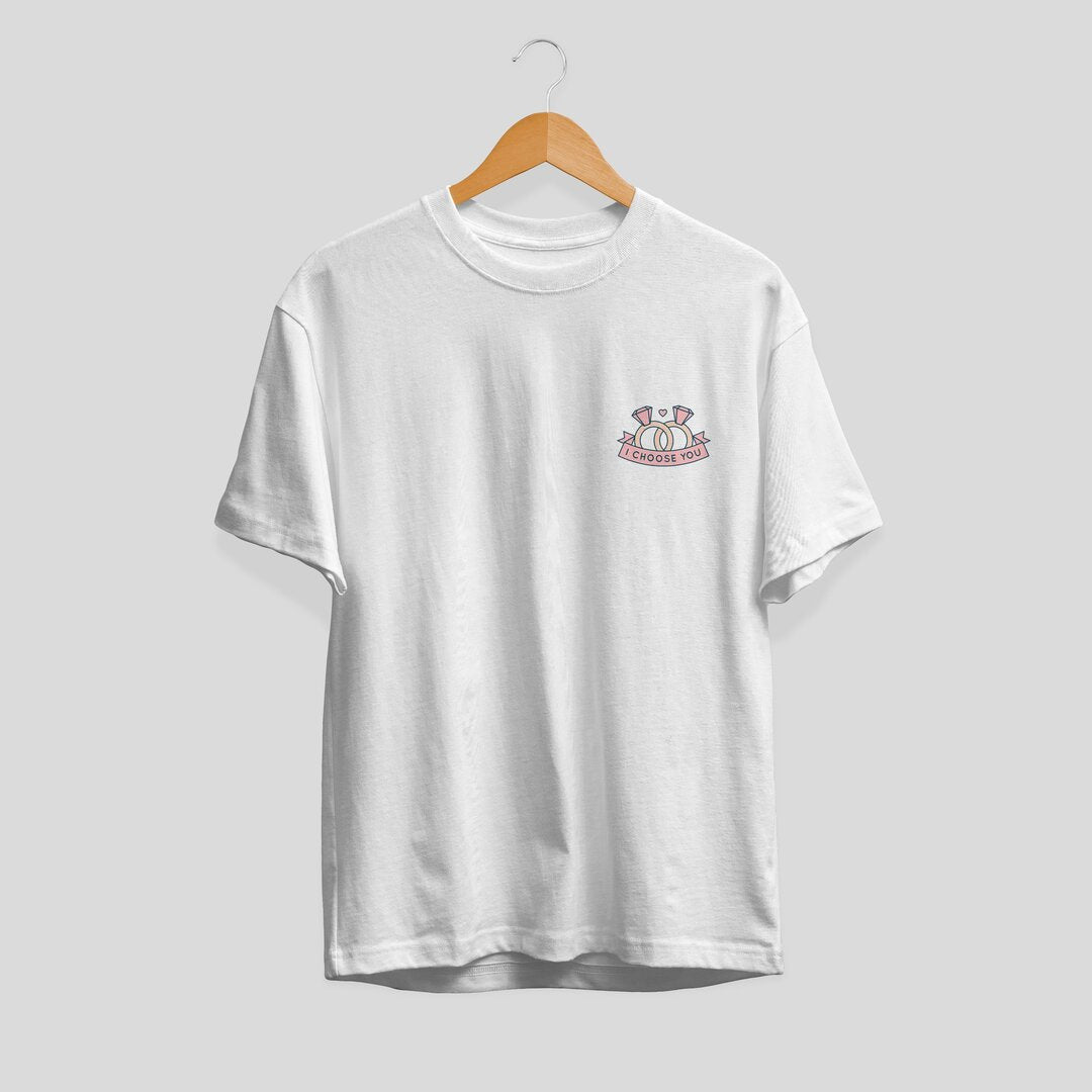 I Choose You pocket graphic tee – Fourth Dimension Club