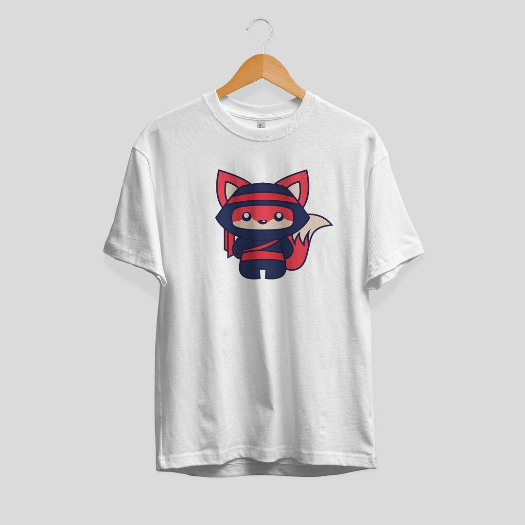 Fox Ninja Half Sleeve T-Shirt — Men (2)