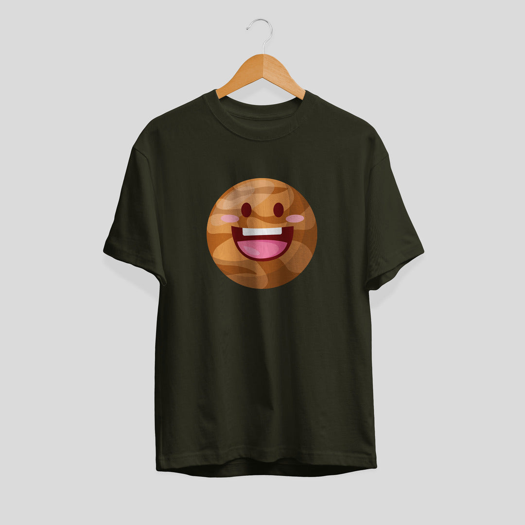 Mars Cartoon graphic tee front view – Fourth Dimension Club
