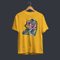 Zombie DJ graphic tee front graphic – Fourth Dimension Club