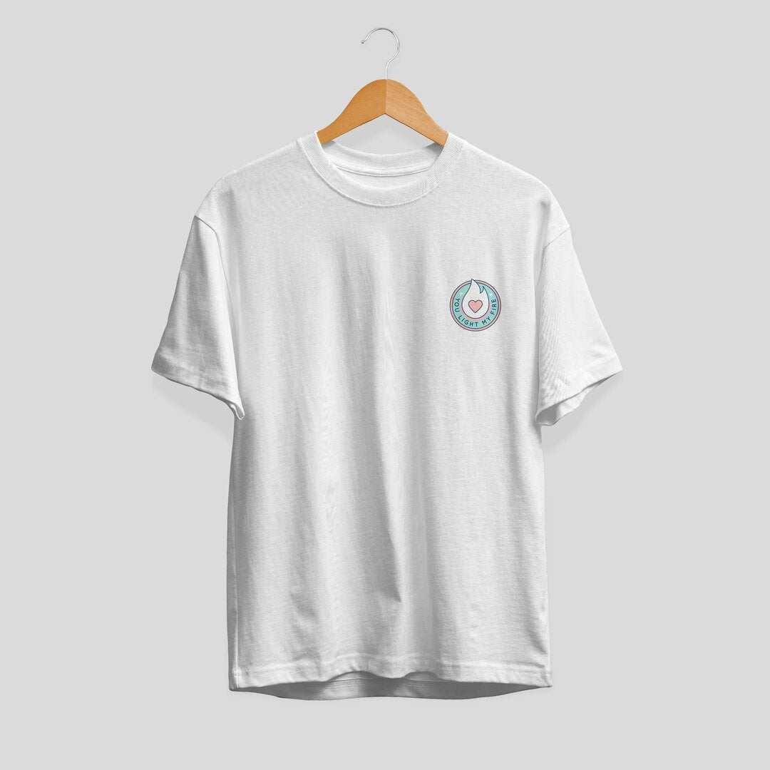 You Light My Fire pocket graphic tee – Fourth Dimension Club