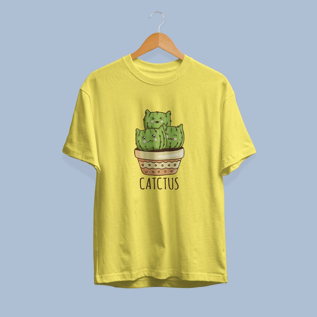Cute CATctus graphic tee – Fourth Dimension Club