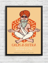 Calm-A-Sutra Framed Poster