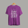 Read More Books Half Sleeve T-Shirt — Purple