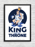 King & His Throne framed poster – Fourth Dimension Club