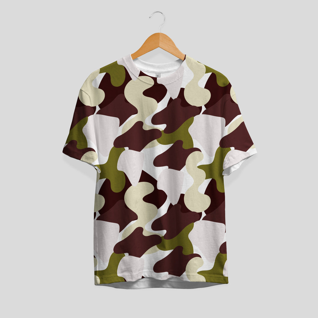Modern Shape Pattern T-Shirt