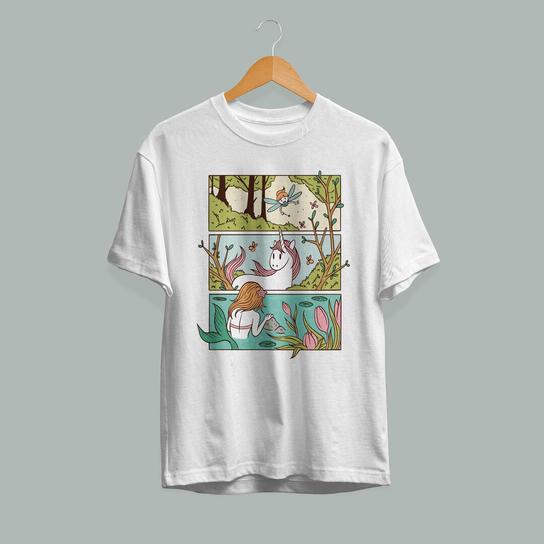 Enchanted Forest graphic tee – Fourth Dimension Club