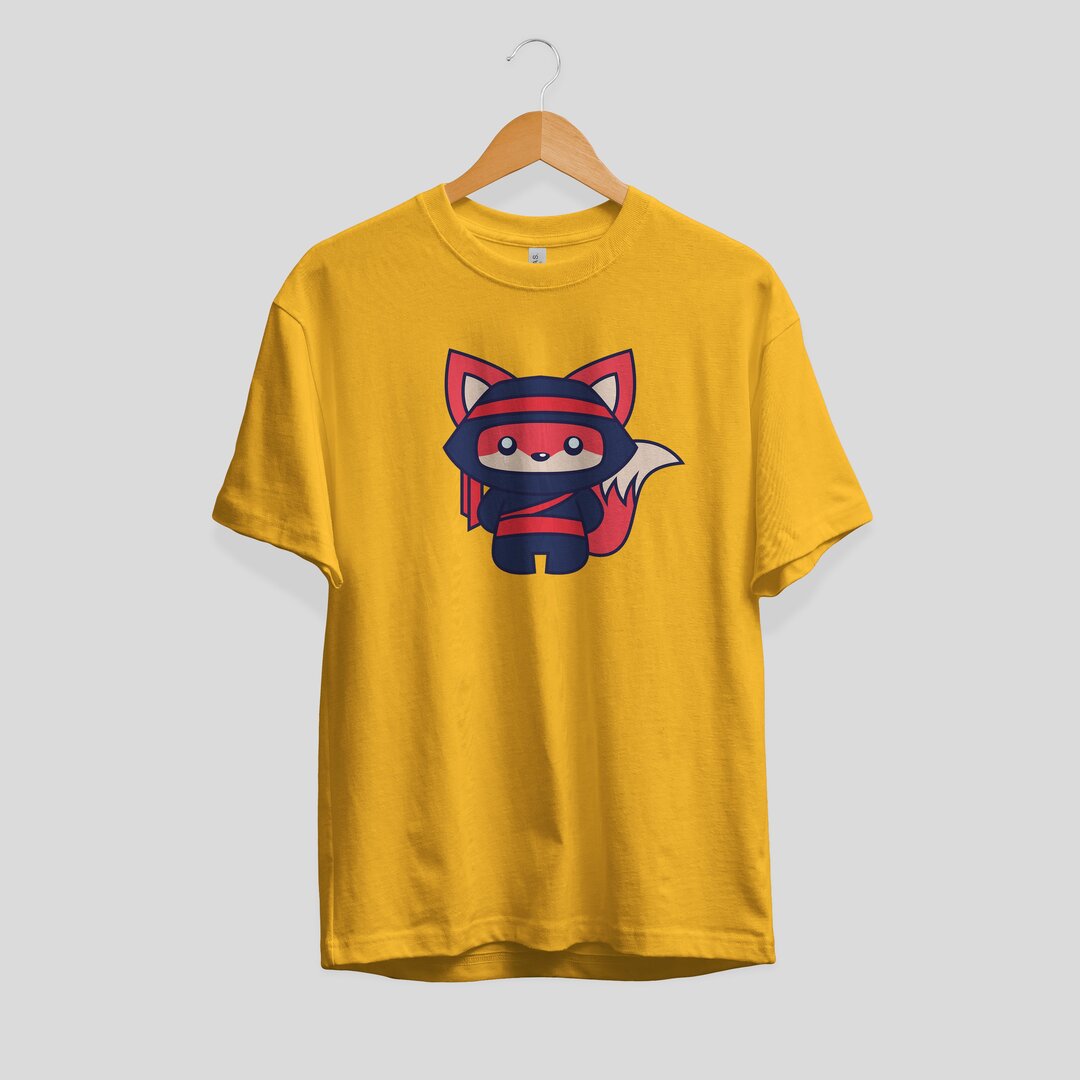 Fox Ninja graphic tee – Fourth Dimension Club