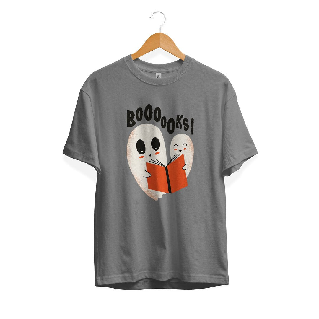 Scary Books Half Sleeve T-Shirt — Men (2)