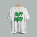 Got Drip Half-Sleeve T-Shirt — White