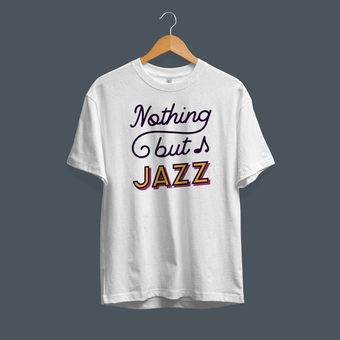 Nothing But Jazz graphic tee – Fourth Dimension Club