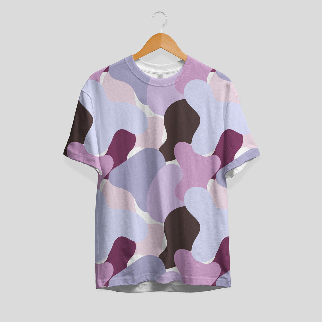 Modern Shape Pattern T-Shirt