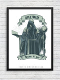 Wizard framed poster – Fourth Dimension Club