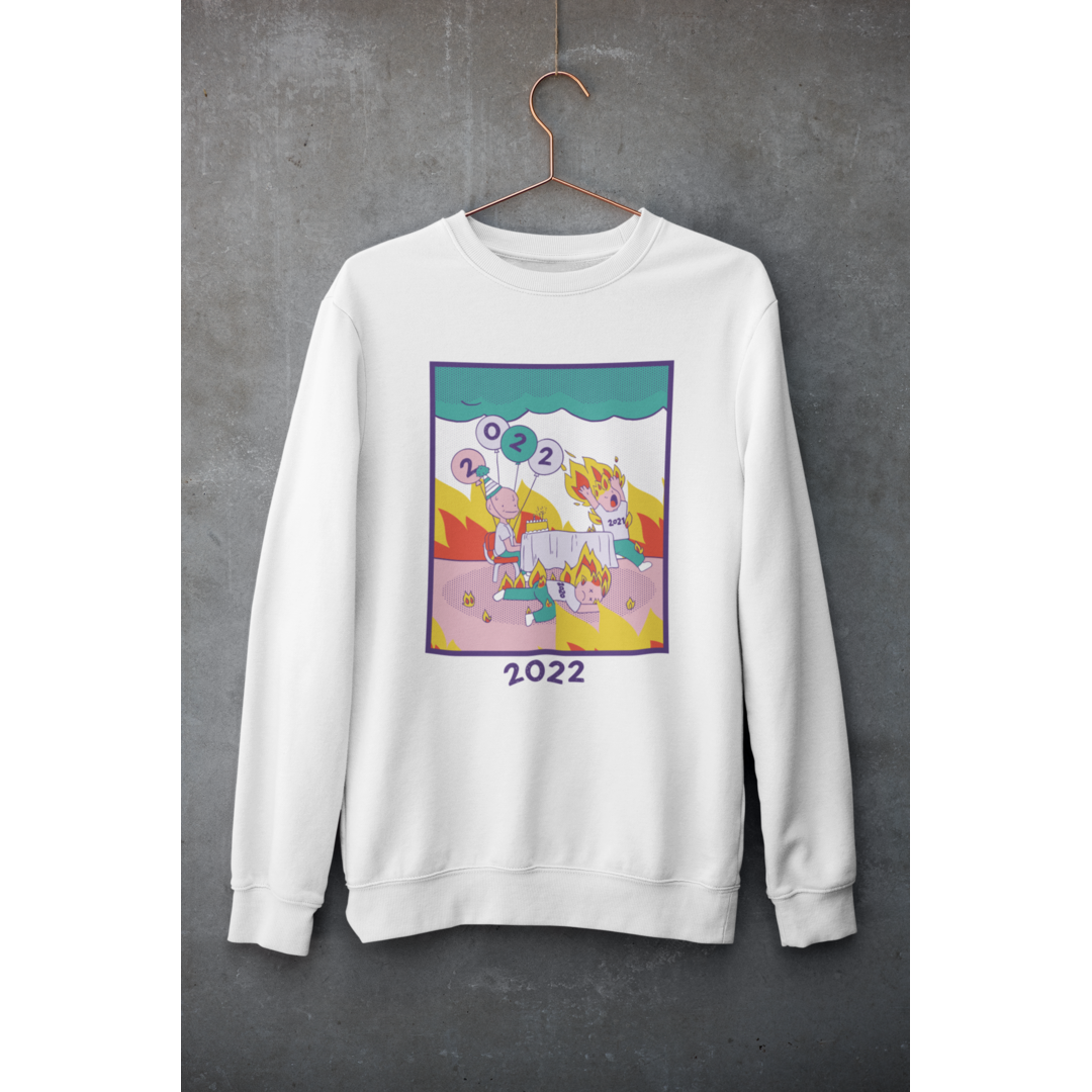 Funny 2022 graphic sweatshirt – Fourth Dimension Club