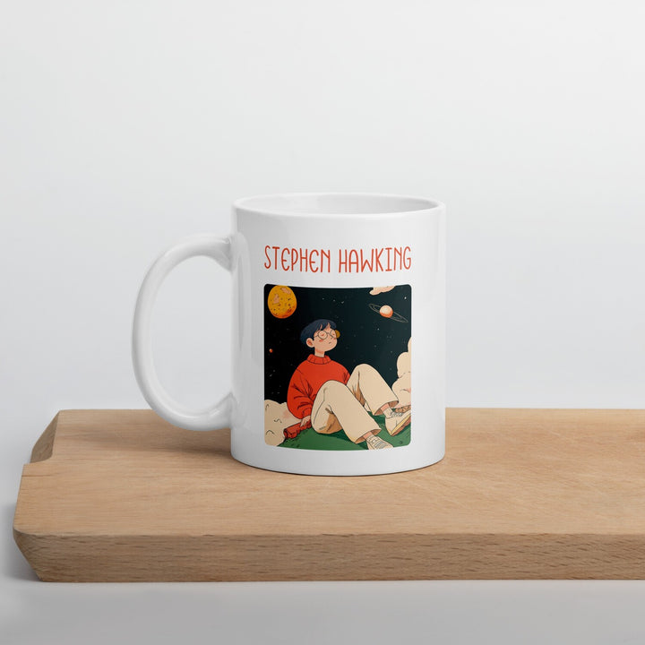 Stephen Hawking Coffee Mug #GeniusDoodles