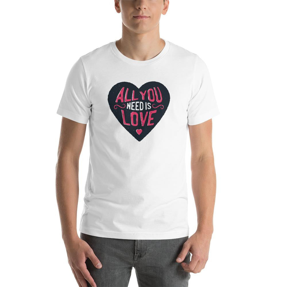 All You Need Is Love Half Sleeve T-Shirt — detail view 8