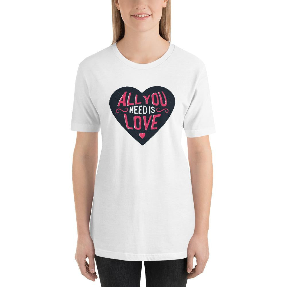 All You Need Is Love Half Sleeve T-Shirt — detail view 9