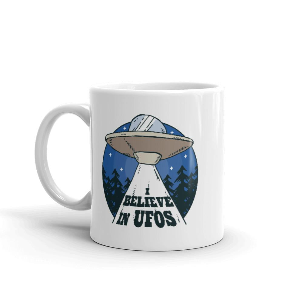 Alien Spaceship Coffee Mug — detail view 2