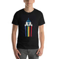 Space Rocket Half Sleeve T-Shirt — Black (2)