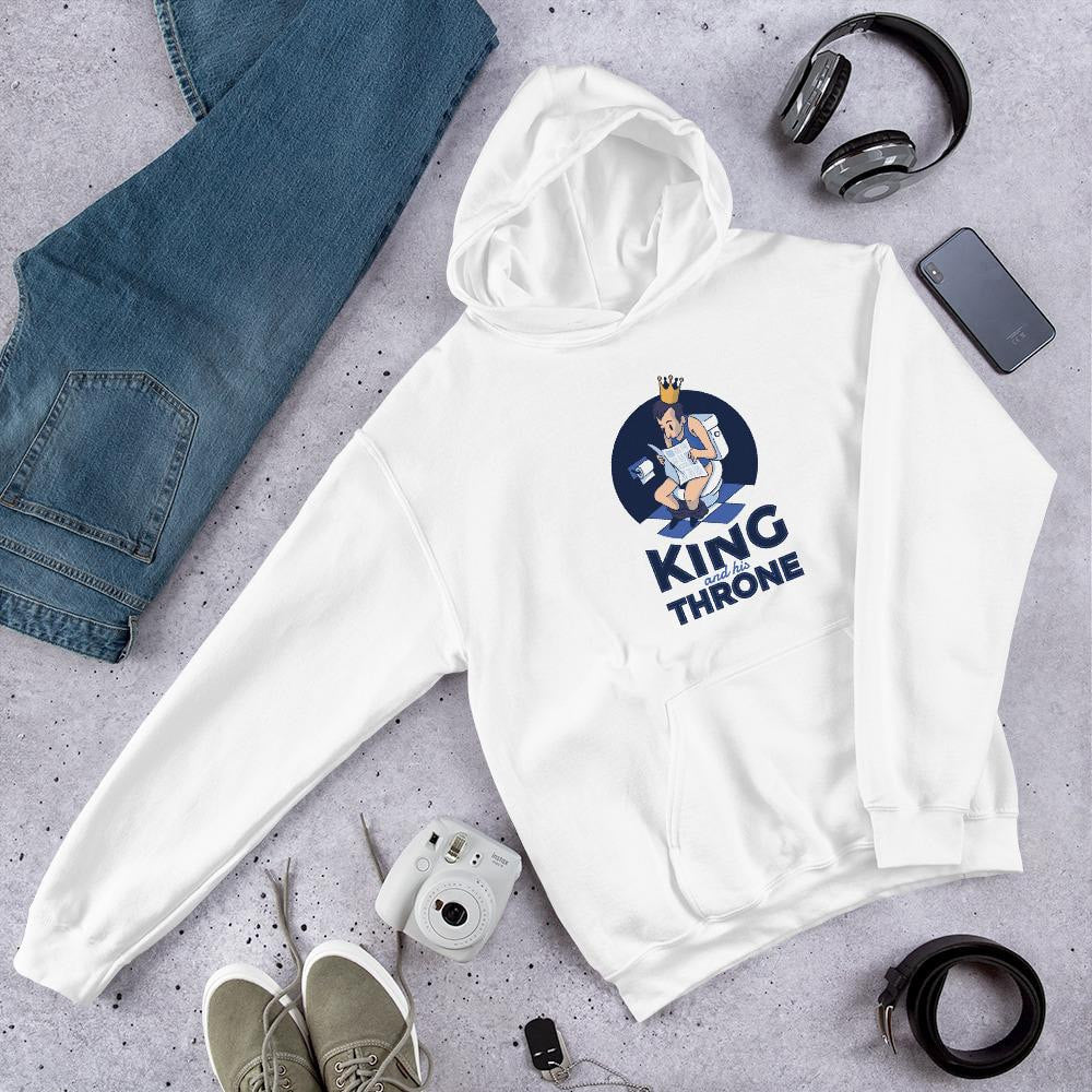 King Throne graphic hoodie – Fourth Dimension Club