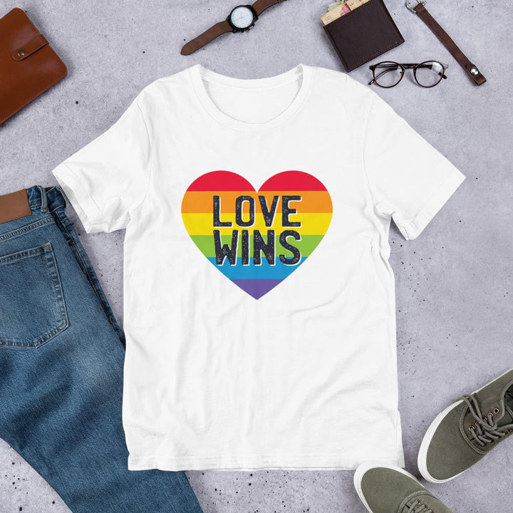 Love Wins Half Sleeve T-Shirt