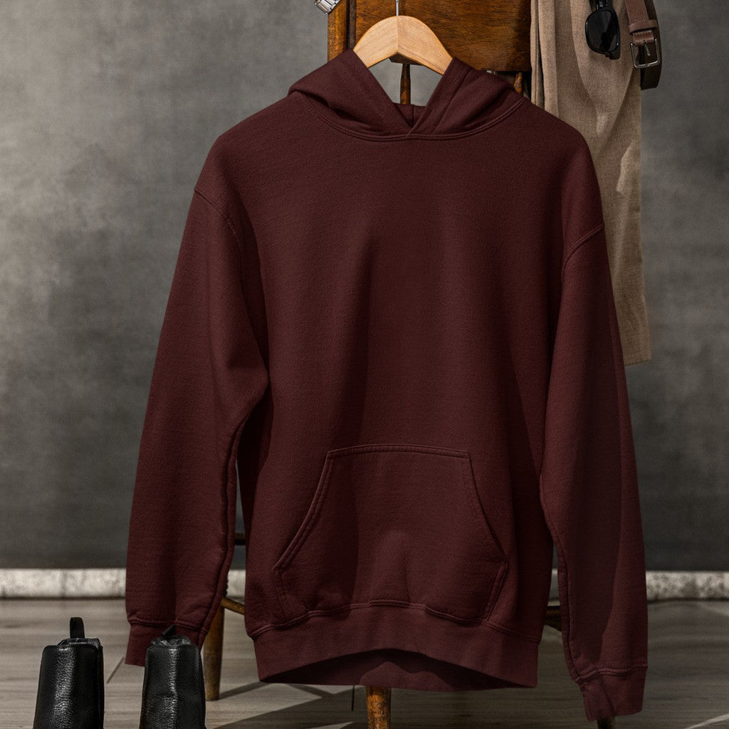 Timeless Hoodies — Maroon