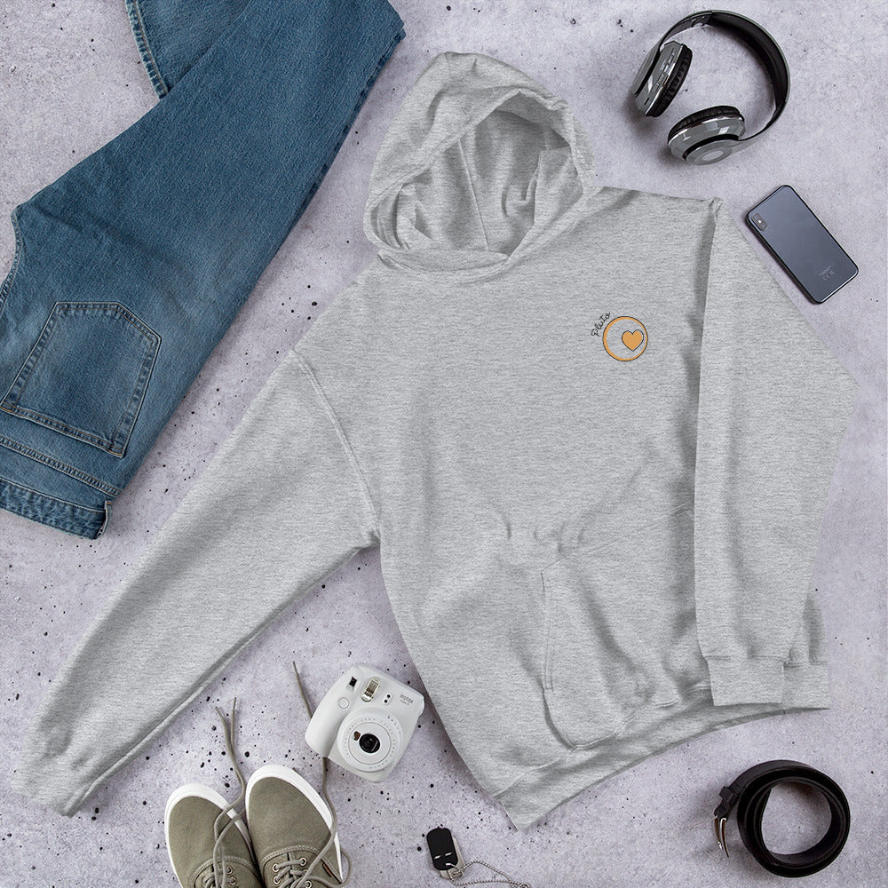 Pluto Unisex Hooded Sweatshirt — Sport Grey