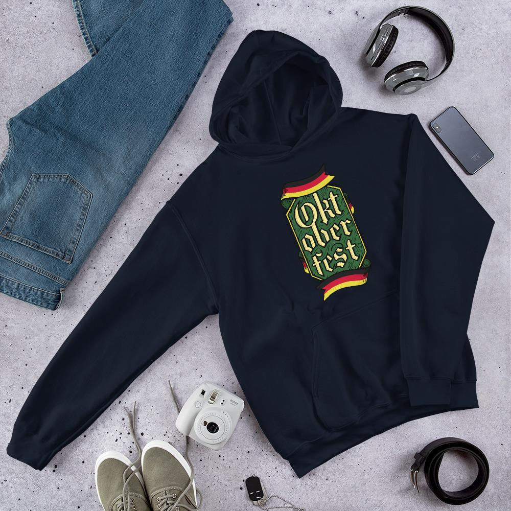 Oktoberfest unisex Hooded Sweatshirt — Navy