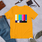 No Signal Half-Sleeve T-Shirt — Gold