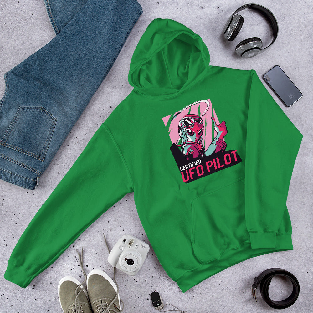 Certified Unisex Hooded Sweatshirt — Irish Green
