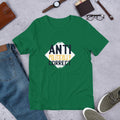 Anti Politically correct Half Sleeve T-Shirt — Green