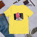 Cyclops Riding Bike Half Sleeve T-Shirt — Yellow
