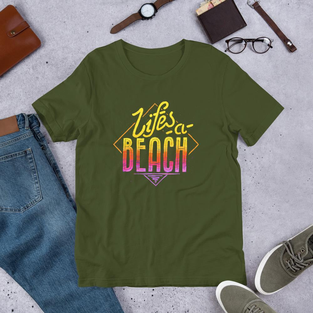 Life's A Beach graphic tee – Fourth Dimension Club