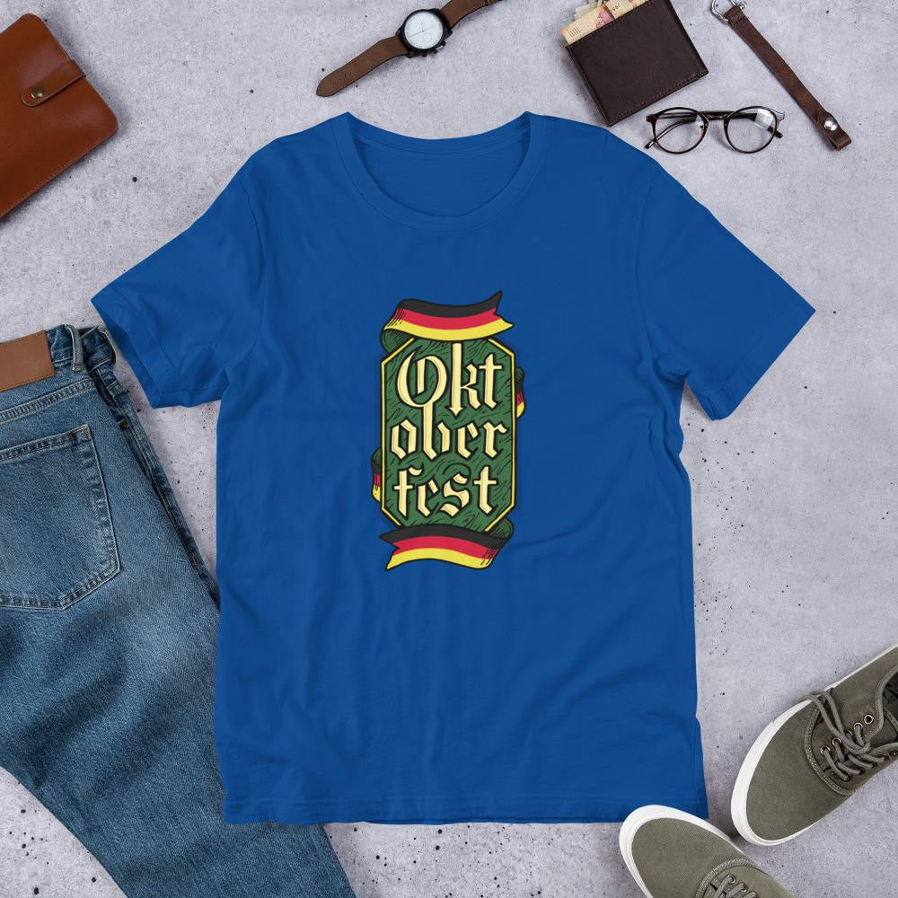 Oktoberfest Half Sleeve T-Shirt — True Royal