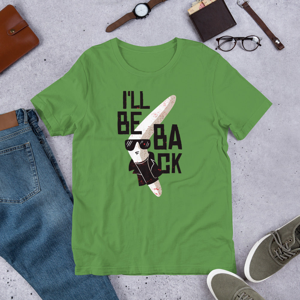 I'll Be Back graphic tee – Fourth Dimension Club