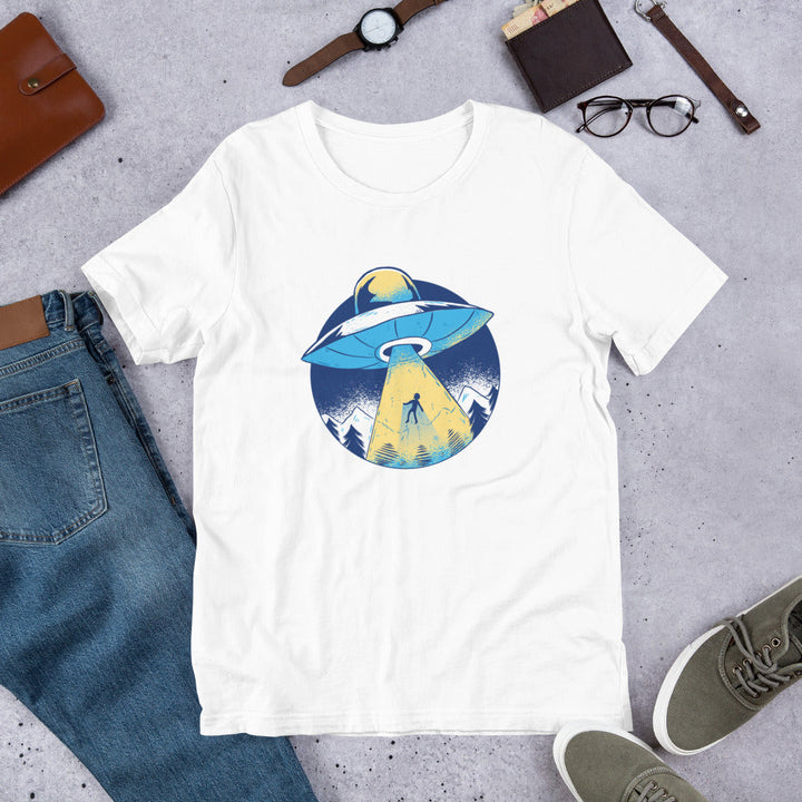 Alien Abduction Half-Sleeve T-Shirt