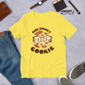 Smart Cookie Half-Sleeve T-Shirt — Yellow