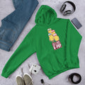 K-pop Chick Unisex Hooded Sweatshirt — Irish Green
