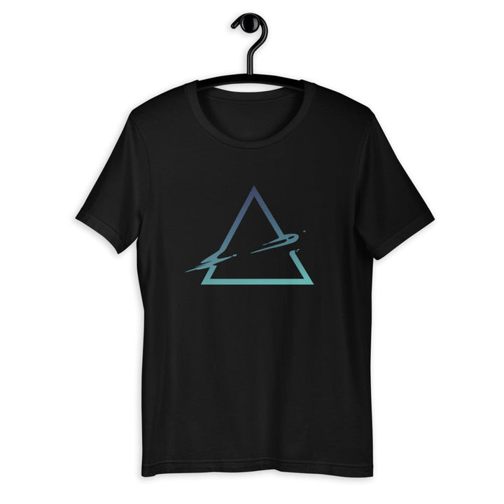 Triangle Abstract Half-Sleeve T-Shirt
