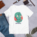 Alien Facepalm Half-Sleeve T-Shirt — White