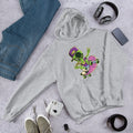Alien Skater Unisex Hooded Sweatshirt — Sport Grey