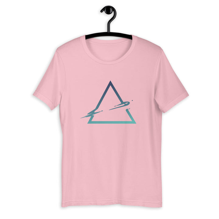 Triangle Abstract Half-Sleeve Unisex T-Shirt #Plus-sizes