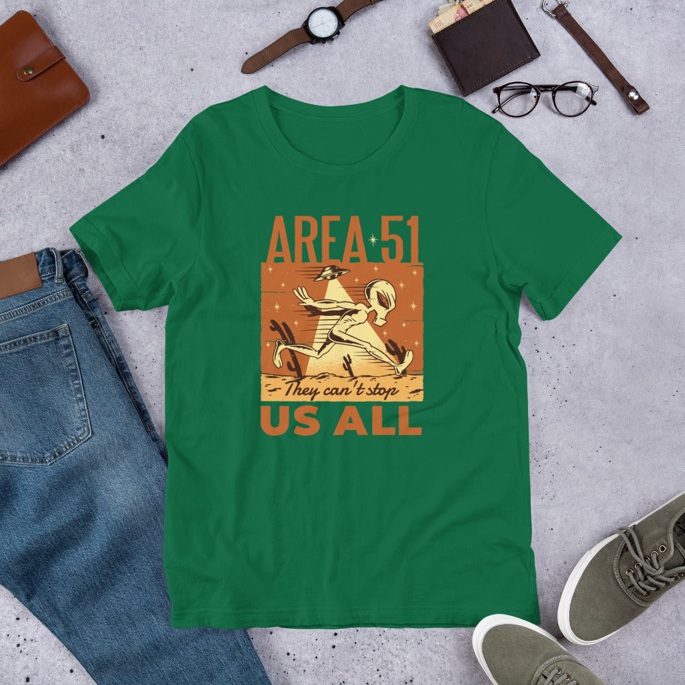 Area 51 Ride Unisex Half-Sleeve T-Shirt #Plus-sizes