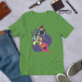 Alien baseball Half-Sleeve T-Shirt — Leaf