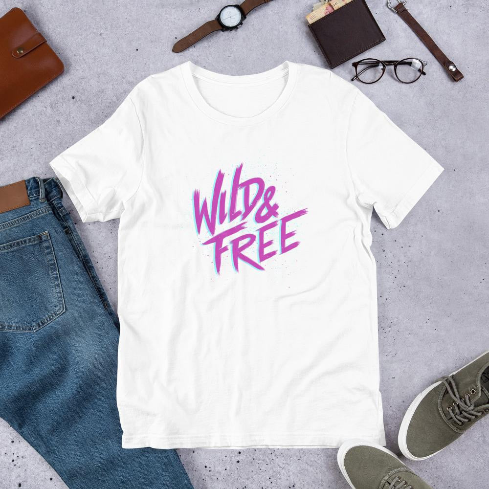 Wild & Free graphic tee – Fourth Dimension Club