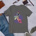 Alien baseball Half-Sleeve T-Shirt — Asphalt