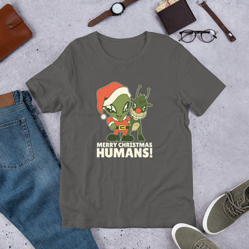 Alien Christmas graphic tee – Fourth Dimension Club